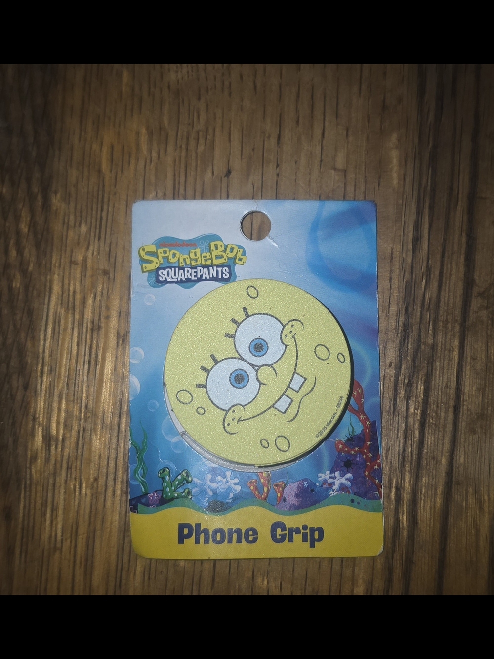 Nickelodeon SpongeBob SquarePants Round Phone Grip BNIB